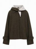Korte oversized jas pembroke