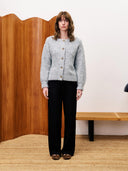 Wollen cardigan selkirk