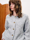 Wollen cardigan selkirk