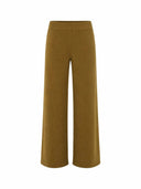 Groene gebreide broek saxon