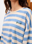 Lichtbauw gestreepte sweater Iris