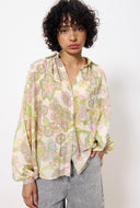 Blouse met all-over print isnelle