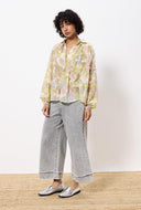 Blouse met all-over print isnelle