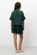 Shorts met structuur nerline