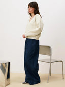 V-hals trui met glitters ornella