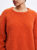 Oversized bouclé trui sapporo