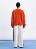 Oversized bouclé trui sapporo