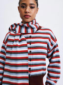 Set van vest en sjaal shibuya