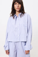 Gestreepte blouse naela