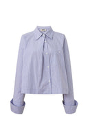 Gestreepte blouse naela