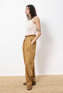 Camelkleurige broek sedrine