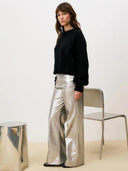 Trui met open rug sledge