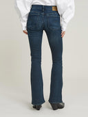 Donkere flared jeans 3301 flare icy blue 32