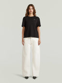 Ecru jeans contor 3d wide