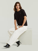 Ecru jeans contor 3d wide