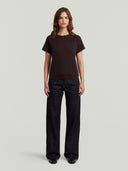 Donkerblauwe jeans judee loose 34