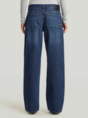 Donkerblauwe jeans judee loose lengte 32