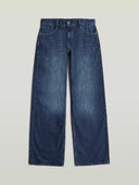 Donkerblauwe jeans judee loose lengte 32