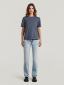 Lichtblauwe straight jeans g-straight