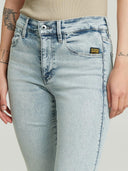 Lichtblauwe 3301 flare jeans
