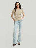 Lichtblauwe 3301 flare jeans