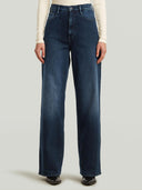 Blauwe jeans deck 2.0 high loose lengte 34