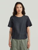 Lyocell denim top
