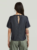 Lyocell denim top