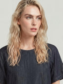 Lyocell denim top