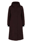 Lange parka raincoat