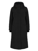 Lange parka raincoat