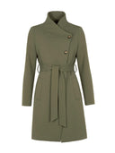 Jersey trenchcoat