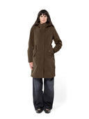 waterafstotende parka jas met capuchon