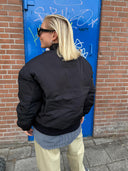 Bomber jacket met rits