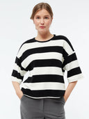 Zwart wit gestreepte sweater gbselma