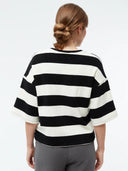 Zwart wit gestreepte sweater gbselma
