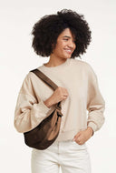 Schoudertas moon bag small