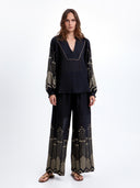 Ramie broek grape