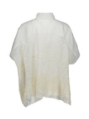 Ramie blouse grape