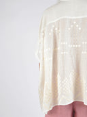 Ramie blouse grape