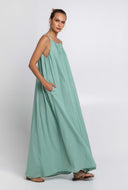 Groene maxi-jurk Irini
