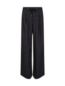 Antraciet pantalon michelle pin string tie tall pant