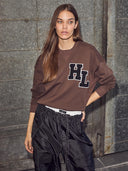 Bruine logo sweater hl badge sweat
