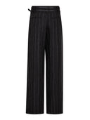 Pantalon met krijtstreep ivanna belt pant