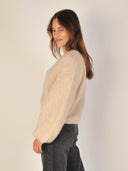 Gebreid wollen vest la linda