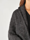 Antraciet vest fernanda