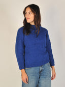 Handgebreide alpaca trui daisy