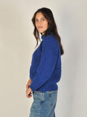 Handgebreide alpaca trui daisy