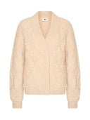 Handgebreid alpaca vest rafaela