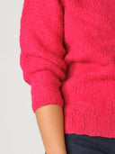 Handgebreide alpaca trui daisy